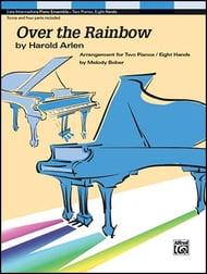 Over the Rainbow piano sheet music cover Thumbnail